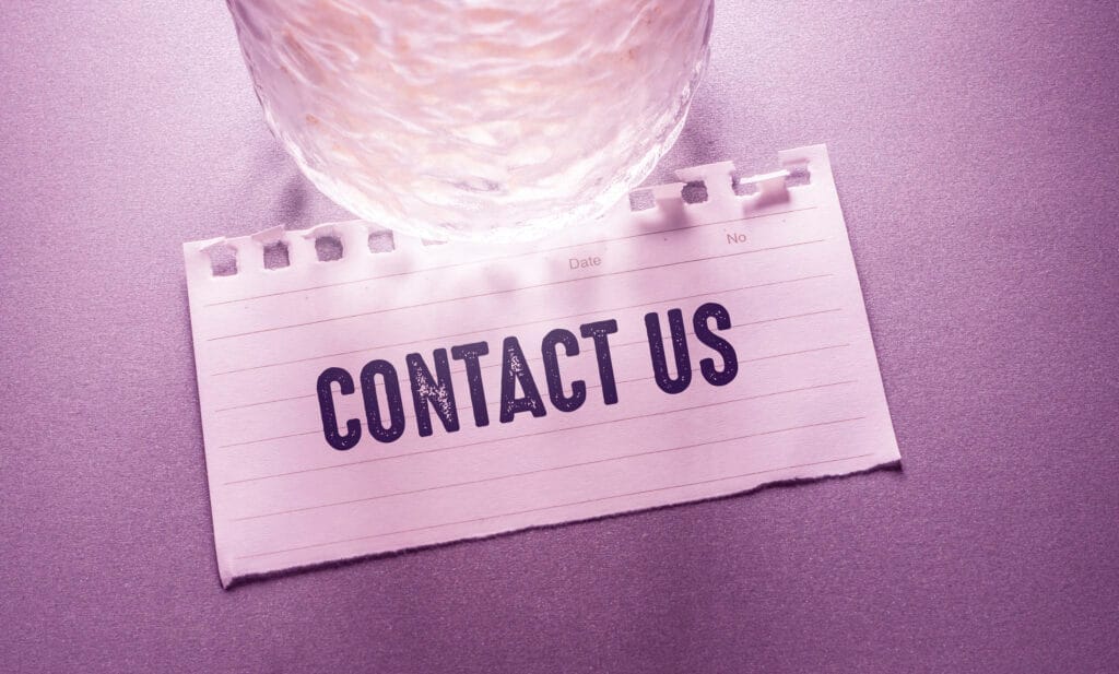 contact us